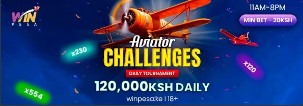 Aviator Challenges daily rewards on WinPesa